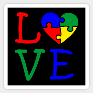 Autism Awareness - Love Magnet